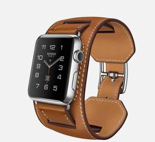 Correa De Cuero Tipo Hermes Para Apple Watch Series 4 44mm