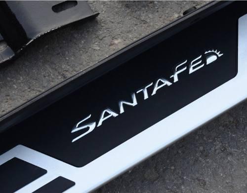 Estribo Diseño Tipo Mercedes Para Hyundai Santa Fe 2016/19