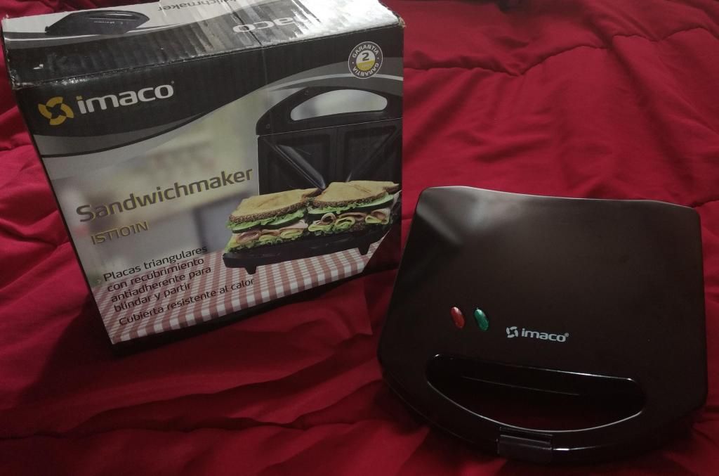 Nueva Tostadora Imaco Sandwichmaker