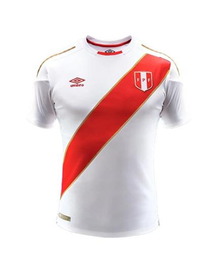 Camiseta 2018 Original Umbro Perú Mundial Bolsa Sellada !!