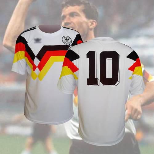 Camiseta Alemania Mundial 1990 A1