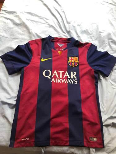 Camiseta Fc Barcelona 2014/2015 Talla M (dorsal 10 De Messi)