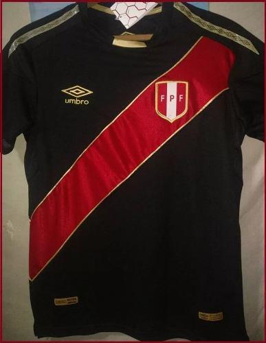 Camiseta Perú Negra, Edition Black Tallas S, M Y L