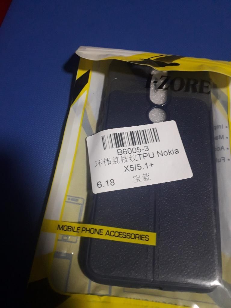 Case Nokia 5.1 Plus, Sellado.