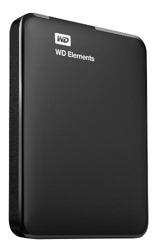 Disco Duro Externo Western Digital Elements Portable, 1 Tb,