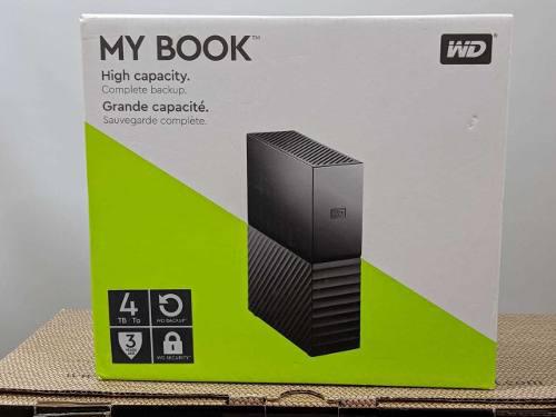 Disco Duro Wd - My Book 4tb External Usb 3.0 Hard Drive - Bl