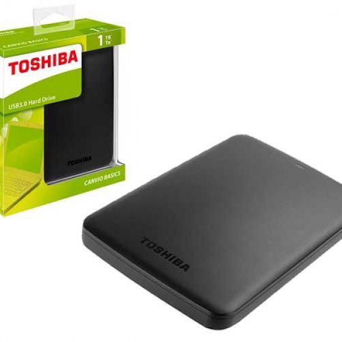 Disco Externo Toshiba Canvio Basics - Hard Drive - 1 Tb -...