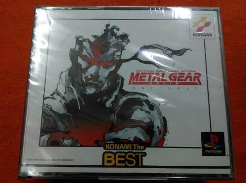 Playstation 1 Metal Gear Ver Japonés Original