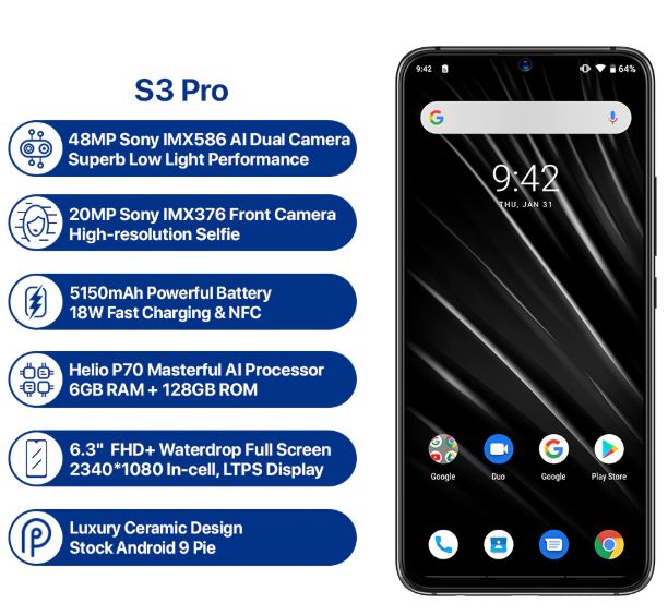 Umidigi S3 Pro