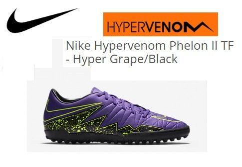 Zapatillas Nike Hypervenom Moradas Para Grass Artificial
