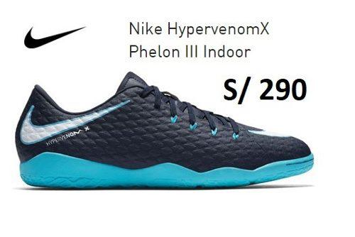 Zapatillas Nike Hypervenomx Phelon 3 Para Losa Indoor