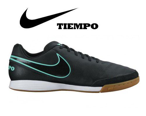 Zapatillas Nike Tiempo Genio Para Losa Negras Talla 7 Us