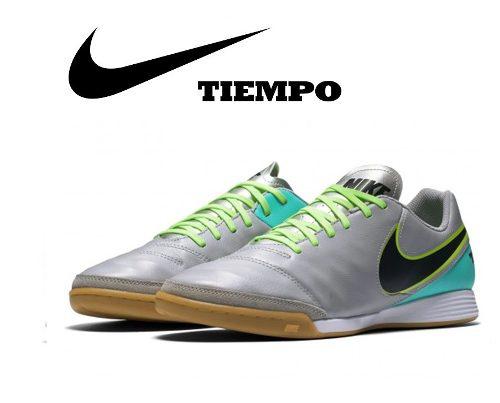 Zapatillas Nike Tiempo Genio Plata Para Losa Nueva Original