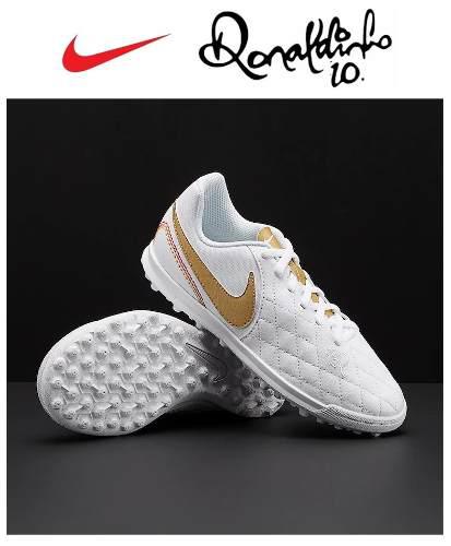 Zapatillas Para Niños Nike Ronaldinho Para Grass Artificial