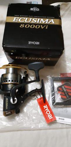 Carrete De Pesca Ryobi Ecusima 8000 Marca Japonesa