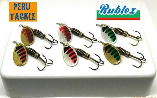 Cucharillas Para Pesca Rublex Celta #3