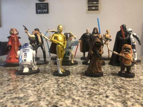 14 Figuras Star Wars Disney Originales Nuevas Sin Caja