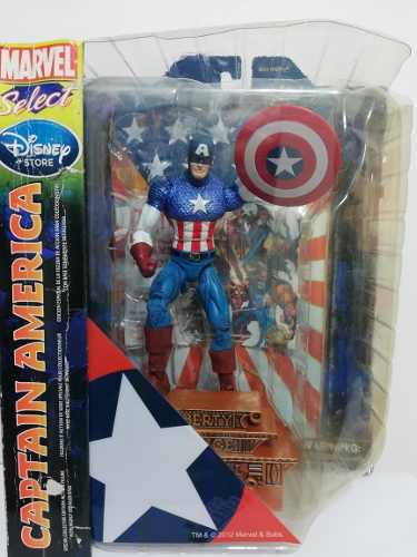 Capitán América Marvel Select Vengadores Figura Colección