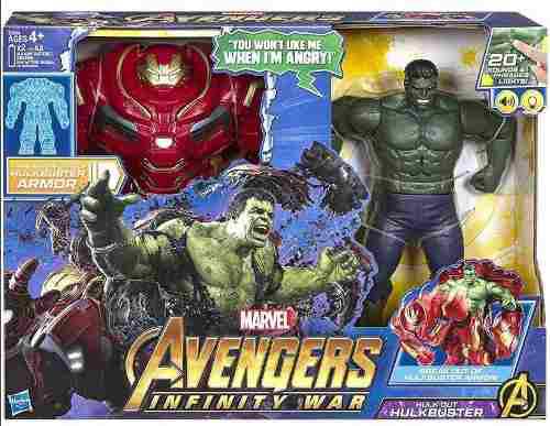 Figura De Acción Hulk Y Hulkbuster 2 Pack Hasbro Avengers 2