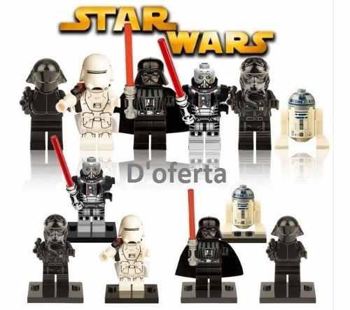 Figura Personaje Comp. Lego Star Wars Darth Vader R2d2