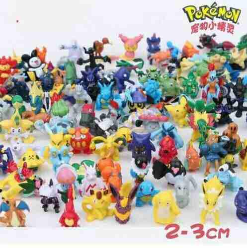 Figuras Pokemon 24 Unidades De 2 A 3cm