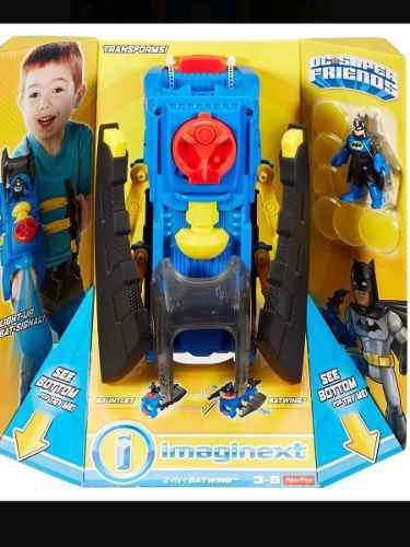 Imaginext Batílanzador 2 En 1 Super Friends.