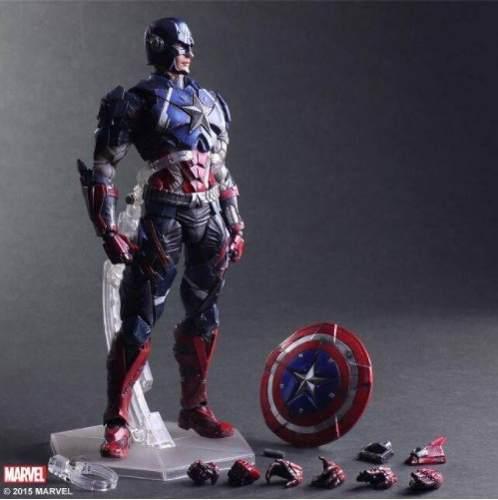 J Avengers Capitán América Figura Colección 27cm (a