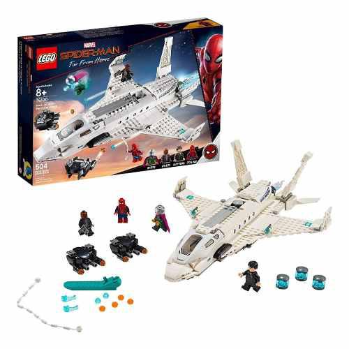 Lego Marvel Spiderman 76130 Star Jet And The Dron Attack