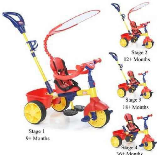 Little Tikes - Triciclo 4 En 1