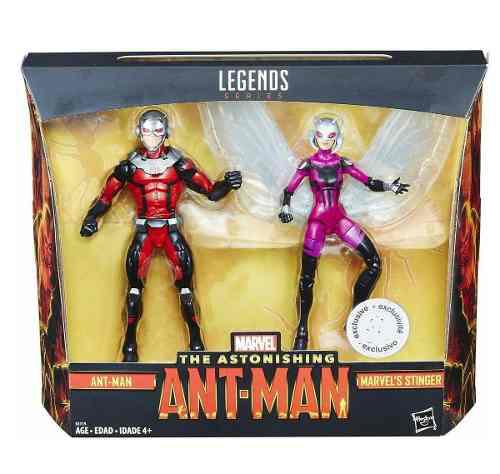 Marvel Legends Ant-man And Stinger 6-inch Action Figures 2-p