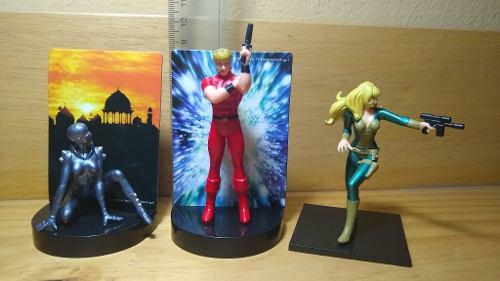 Set De 3 Figuras Del Anime Agente Cobra