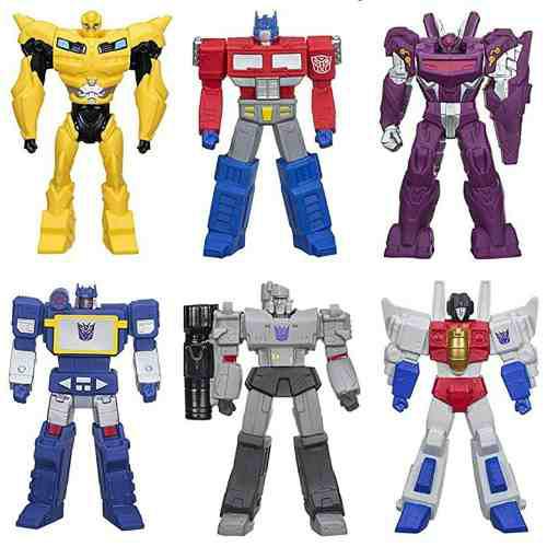 Set De 6 Figuras De Los Transformers
