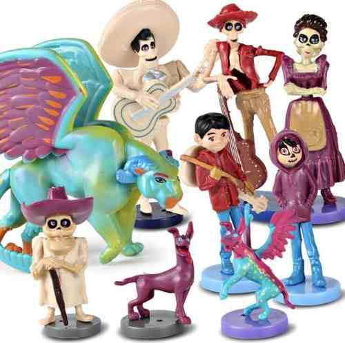 Set Figuras En Acción - Película Coco - Pixar
