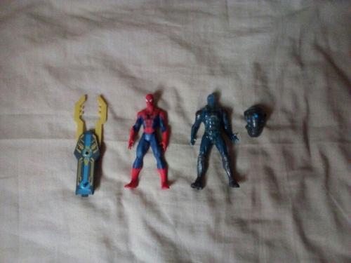 Spider-man - 2 Figuras De Colección - Hasbro