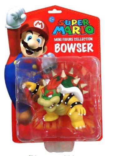 Super Mario Bros Bowser Figura Original Dificil De Encontrar
