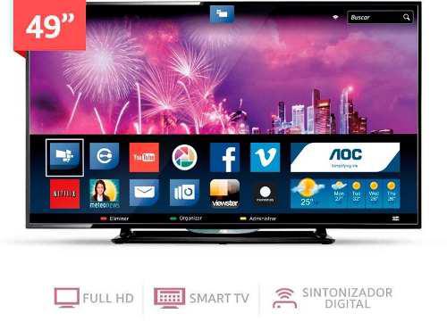 Vendo Televisor Aoc De 49 Full Hd Digital Led Smart Tv