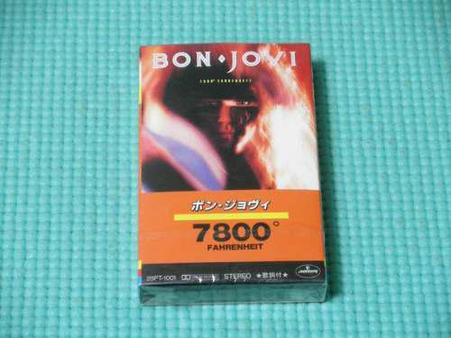 Bon Jovi 7800° Fahrenheit Cassette Tape / Kalef Cds