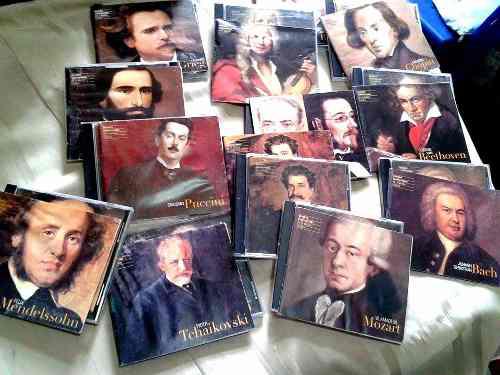 Combo Grandes Compositores De La Música Clásica 14 Vol.