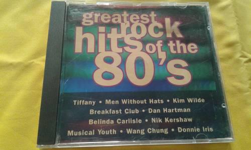 Greatest Hits Rock Of The 80s Cd Variado Made In Usa