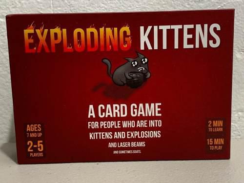 Juego De Cartas: Exploding Kittens