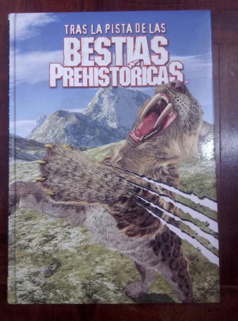 Libro Importado Bestias Prehistóricas