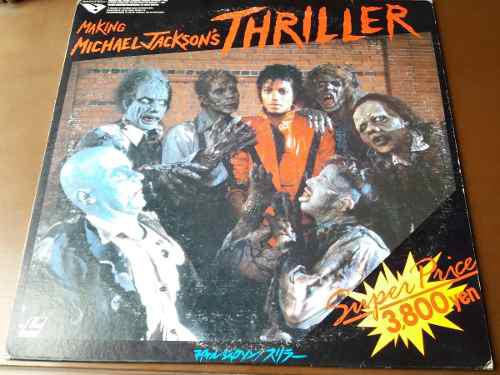 Making Michael Jackson's Thriller Japon Laserdisc Oferta F