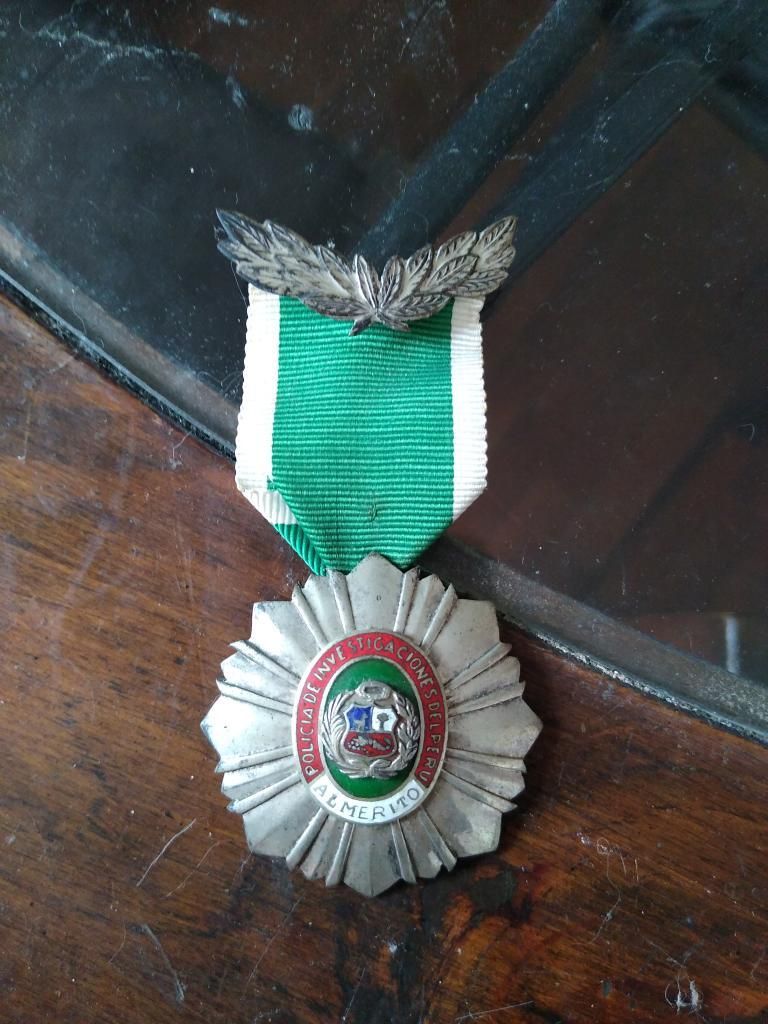 Medalla Pip Pnp Al Mérito de Plata