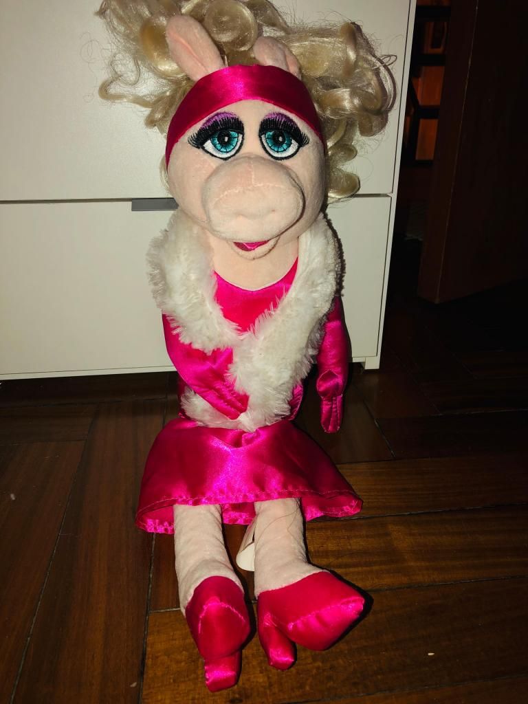 Miss Piggy de los Muppets original muy poco uso