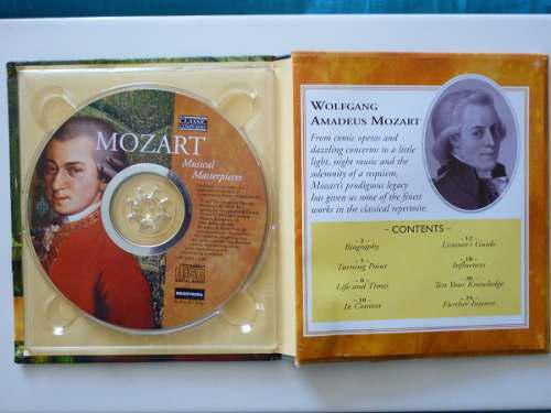 Mozart Cd Original - Musical Masterpieces Excelente Estado