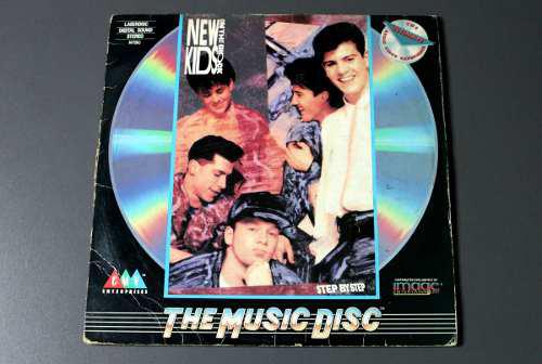 New Kids On The Block - The Music Disc (laser Disc)