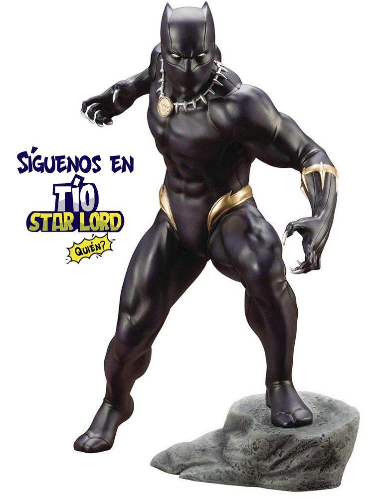 Pantera Negra Estatua figura ARTFX Coleccionable Marvel en