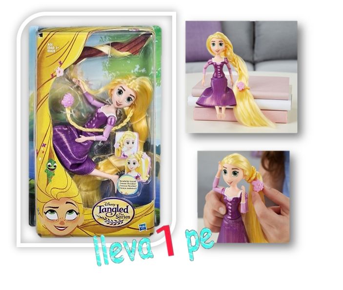 Rapunzel Figura Basica muñeca rapunzel