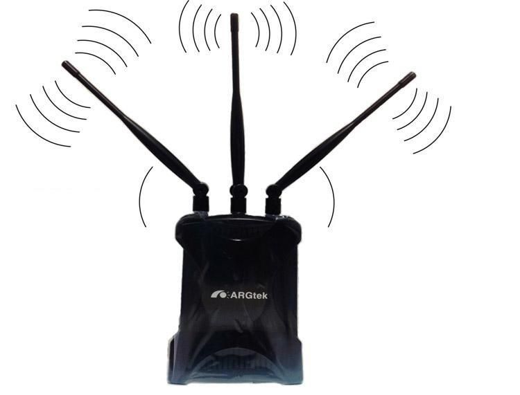 Ap Router Argtek 300mps 3 Antena De 5dbi mw alcance 2km