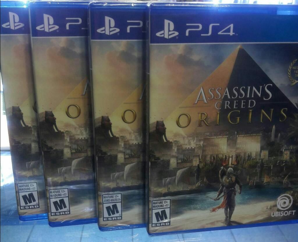 Assassins Creed Origins Ps4 Nuevo y Sellado Stock